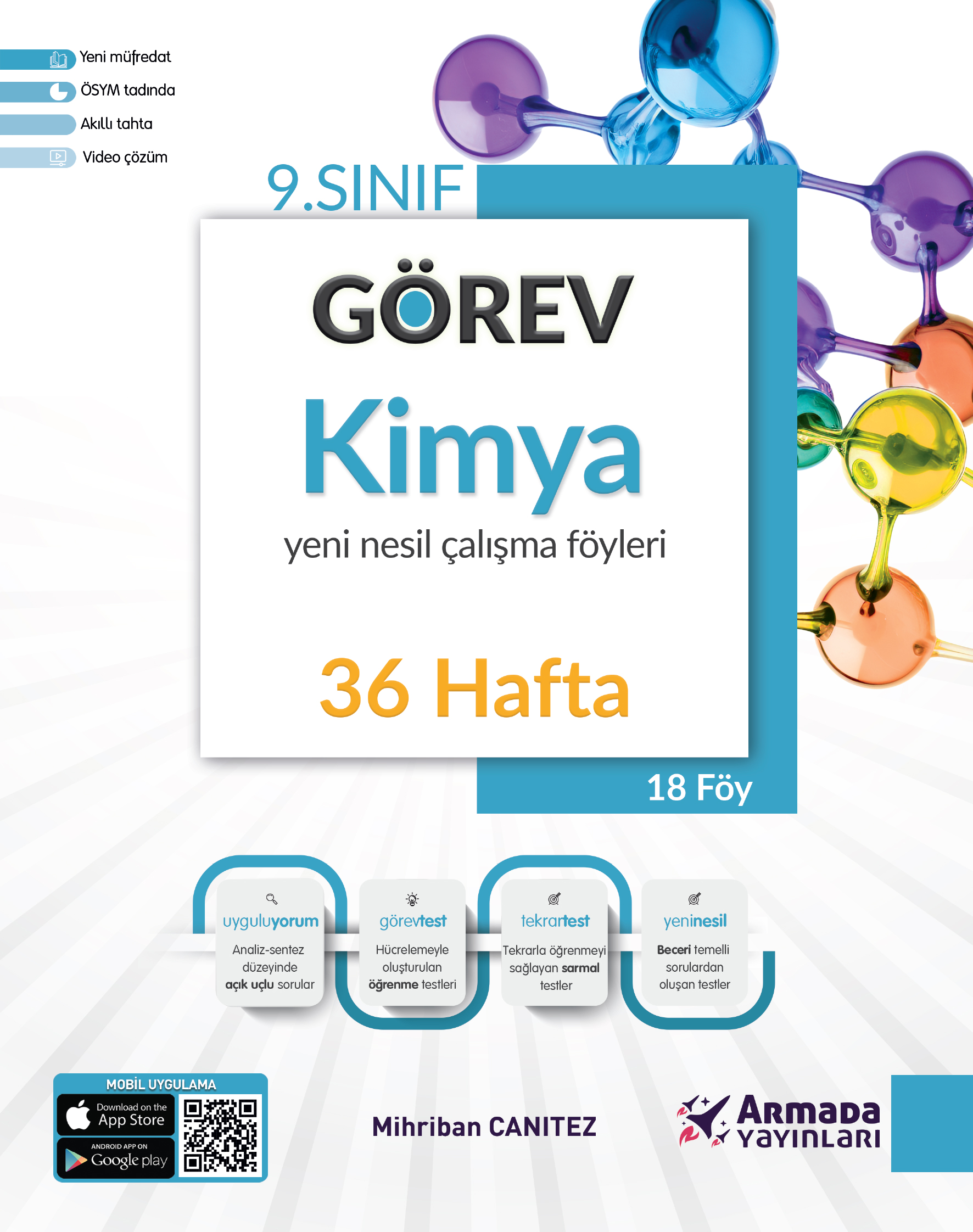 GÖREV 9 KİMYA YENİ NESİL ÇALIŞMA FÖYLERİ 36 HAFTA